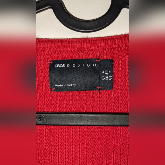 NWOT Asos Design corset style top XS - Picture 4 of 5